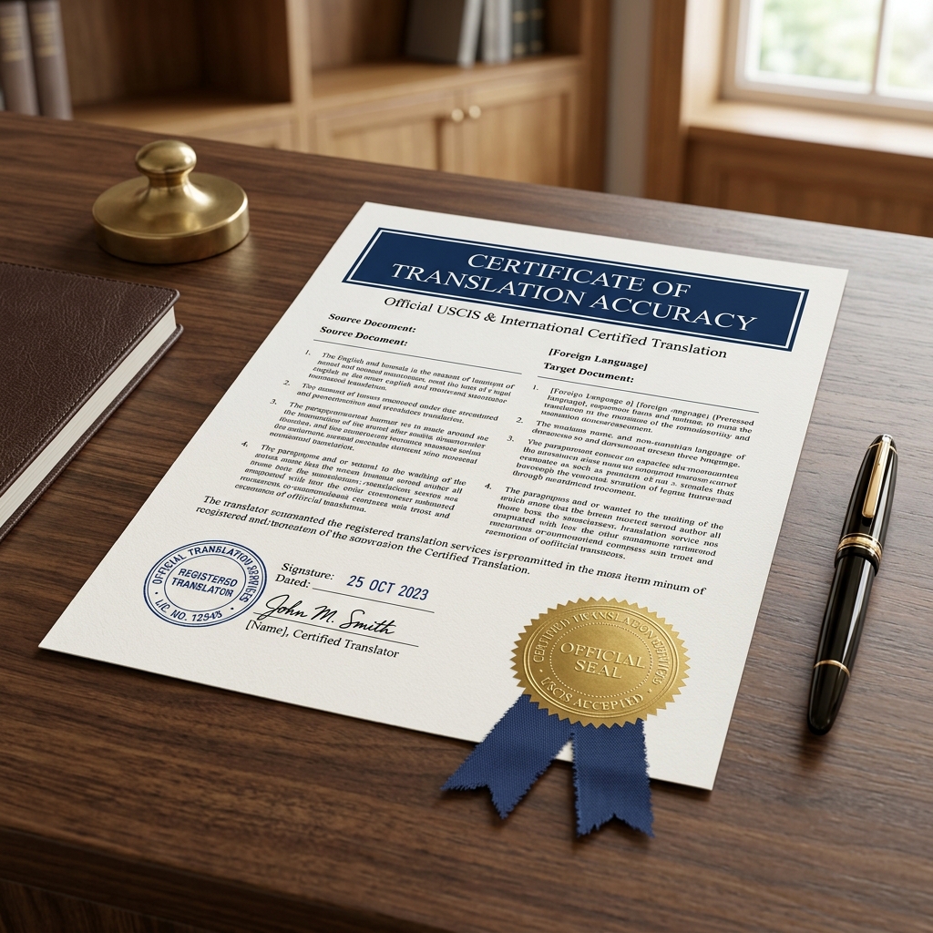 Tradução Certificada (com Affidavit) — Declaração de Imposto de Renda